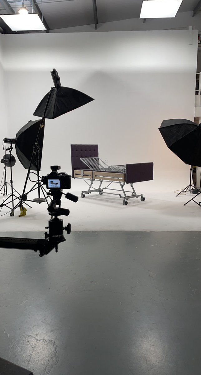 HarvestHealthUK's tweet photo. New Harvest Healthcare product shoot ๐ธ
Watch this space! ๐
For class-leading healthcare equipment, visit us at: https://t.co/9NPj58yf6Q
#harvesthealthcare #photography #photoshoot #healthcare #profilingbeds https://t.co/WPHGnjOpFg