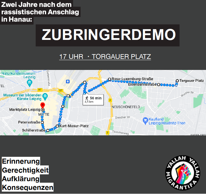 Migrantifa Leipzig tweet media