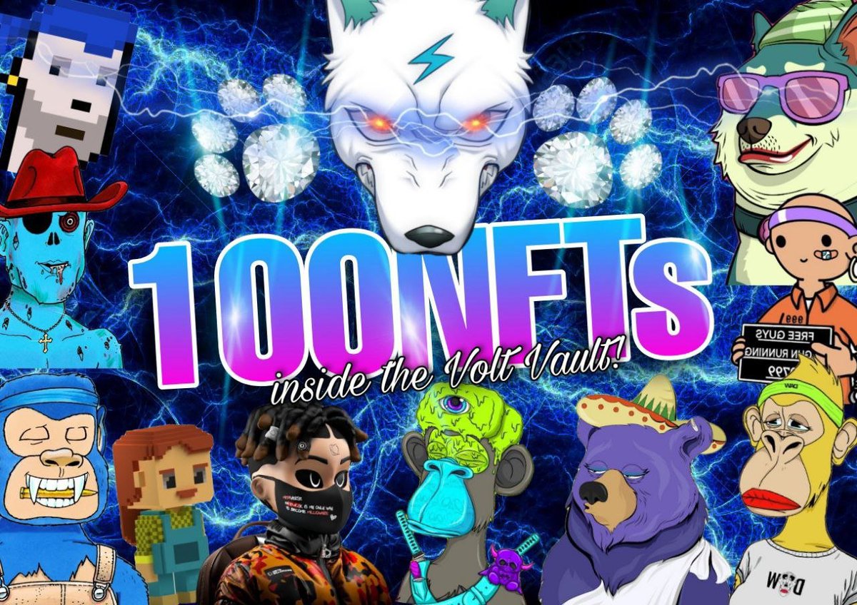 VoltInuOfficial's tweet photo. The $VOLT vault keeps growing 🤩

Over 100 NFTs already acquired ⚡️⚡️

If you haven't already, have a look at our fantastic portfolio: https://t.co/zqTMaLq623

#VOLT #VOLTINU #VOLTARMY https://t.co/QdGywPG6qR