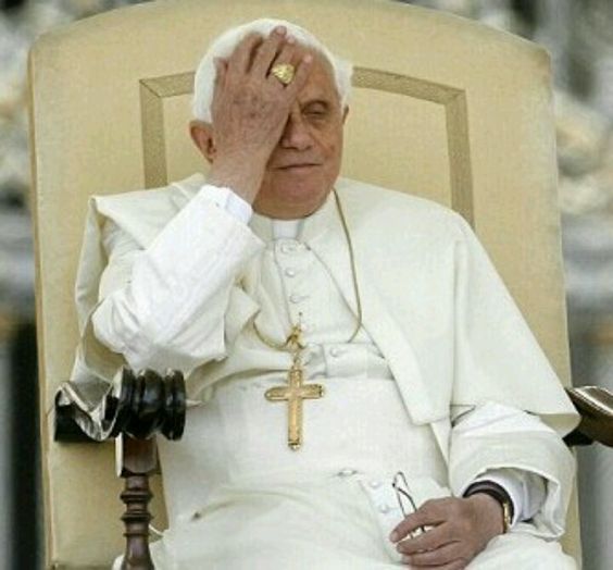 EmeritusNope's tweet photo. I've been bamboozled! It recently came out that I received 3 Covid jabs last year. Yes but I thought they were my ADRENOCHROME shots. @NopeFrancis @Pope_JohnXXIII @AlbinoLuciani2 @montiniski @NovusOrdoWatch @thomistepiex @Vae_Victis_1958 @OrestesBrownson @FromParish @DrDialogueSJ https://t.co/wBvVQpeucw