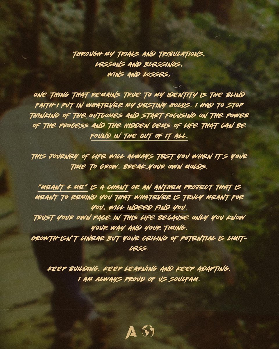 MEANT 4 ME 
out now 🌱

flowcode.com/page/reign/