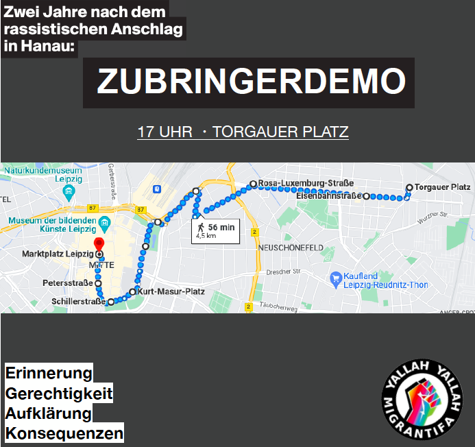 Migrantifa Leipzig tweet media