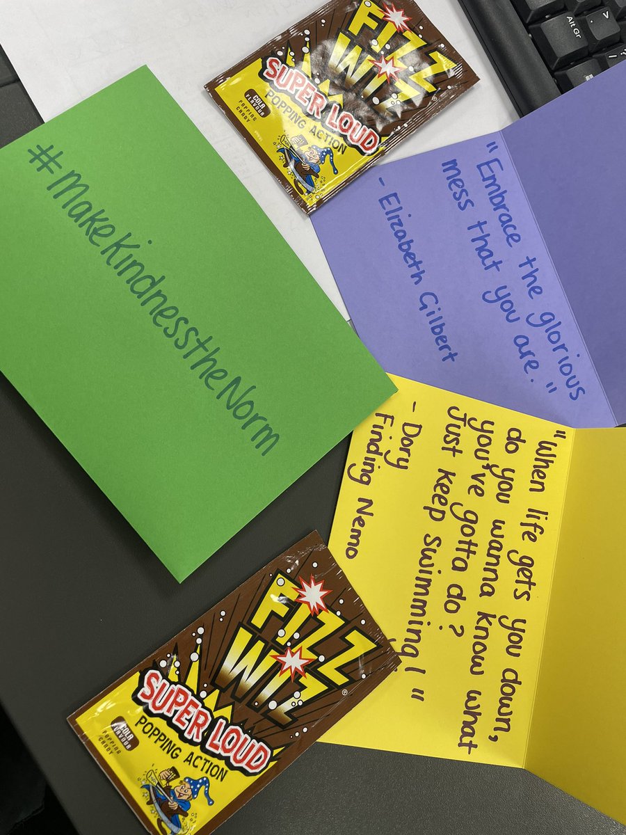 Lovely gift from a customer yesterday spreading positivity and kindness!! 🥰🎉 #MakeKindnessTheNorm #RandomActsofKindnessDay