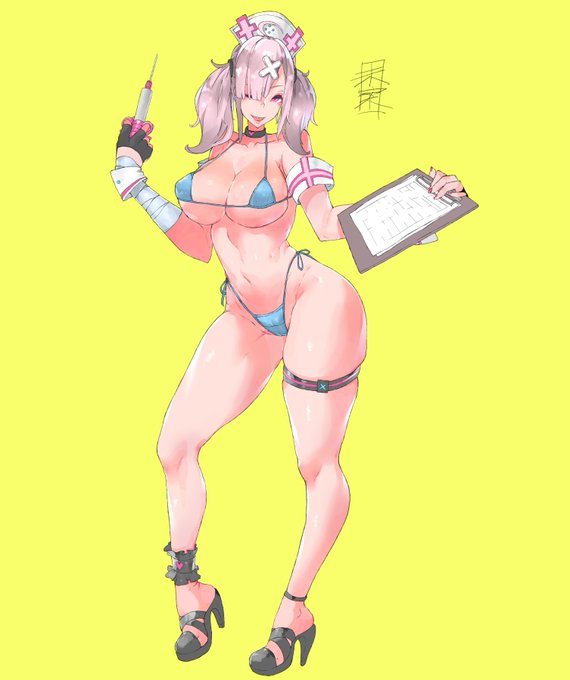 #くそ寒いので水着絵を貼る 