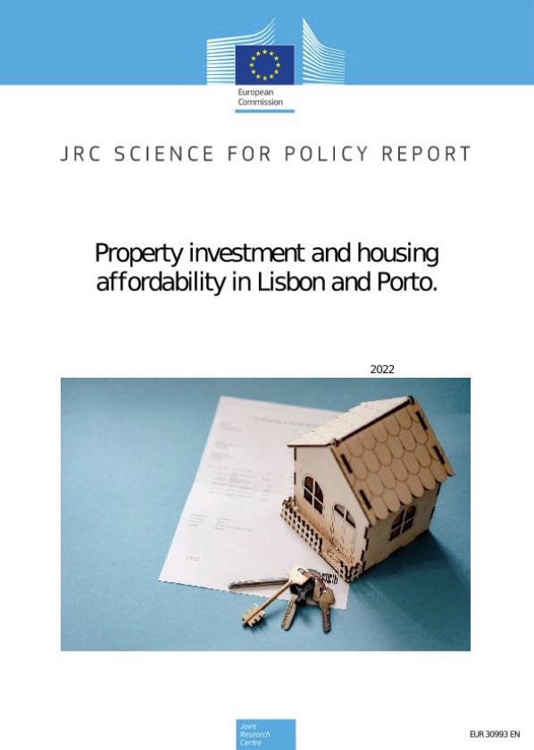 alerainy's tweet photo. Housing affordability in 🇵🇹 #Lisbon and #Porto has decreased for the middle classes and the younger generations over the last decade. 

Read a new @EU_ScienceHub report in the context of our work on the financialisation of the #housing market.

👇
https://t.co/h4o0HuPDvO https://t.co/iMRlotTUjH