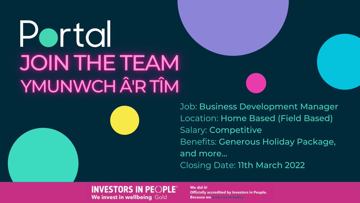PortalTraining's tweet photo. To apply, visit: https://t.co/VnJoeQKVZ5

#hiring #recruiting #businessdevelopmentmanager #investorsinpeople #jobs #applynow #jointheteam https://t.co/8AZpiuEOVw