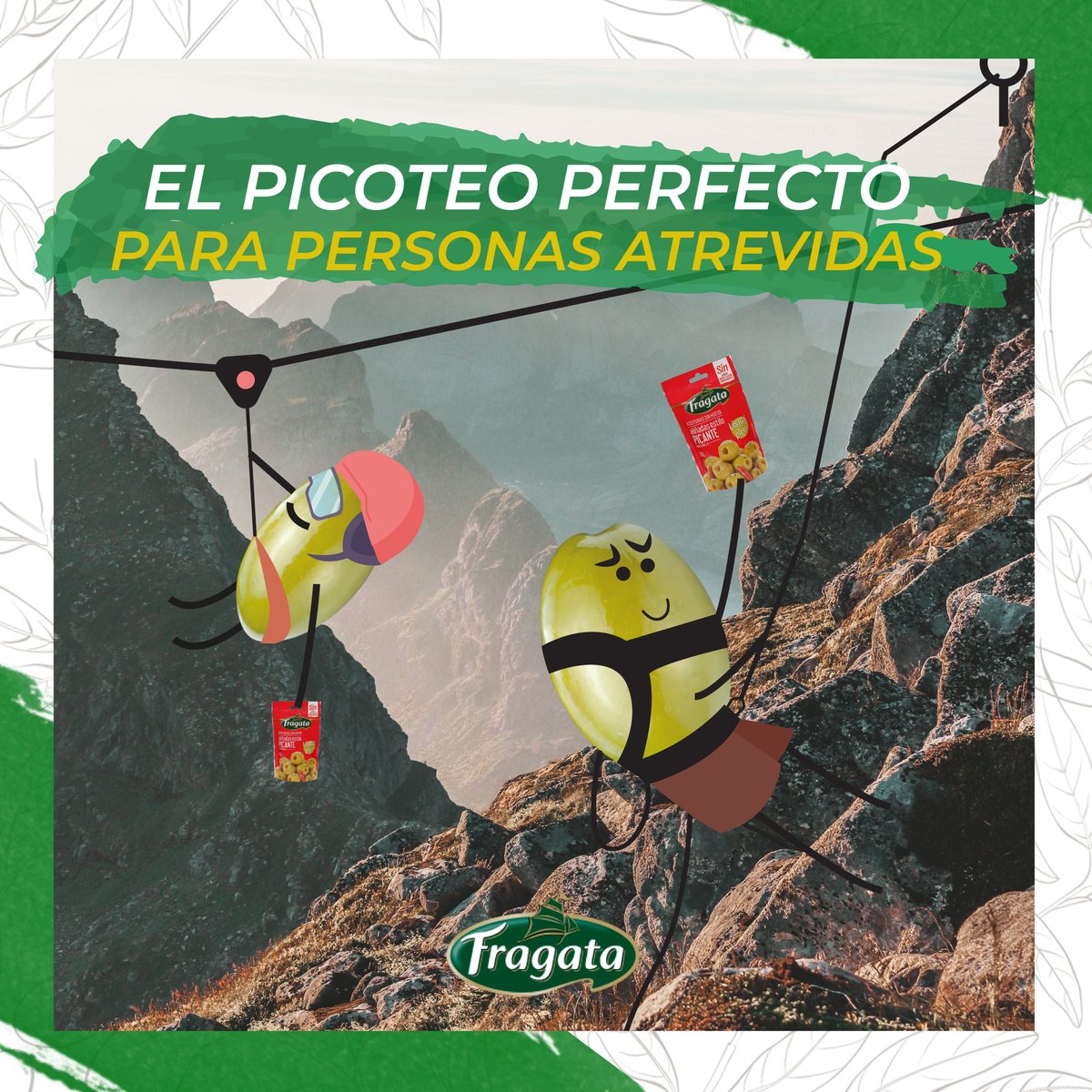 Hace frío, lo sabemos. 🥶 Es viernes, también lo sabemos.

¿Y tú, sabes que tenemos un picoteo de aceitunas picantes? Ideal para combatir el frío y empezar el finde a tope 💪
 
➡ fragata.es/es/aceitunas/a… 

#Fragata #TuPausaMediterránea