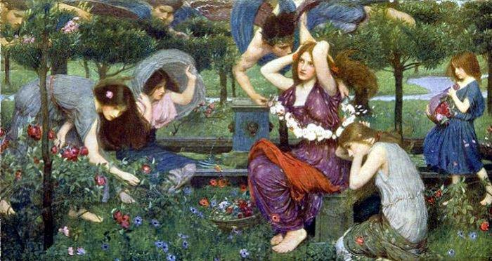 The wind according to Waterhouse🌬️🎨
(Boreas, 1903; Windflowers, 1903; The Tempest (1916); Flora and the Zephyrs, 1898)