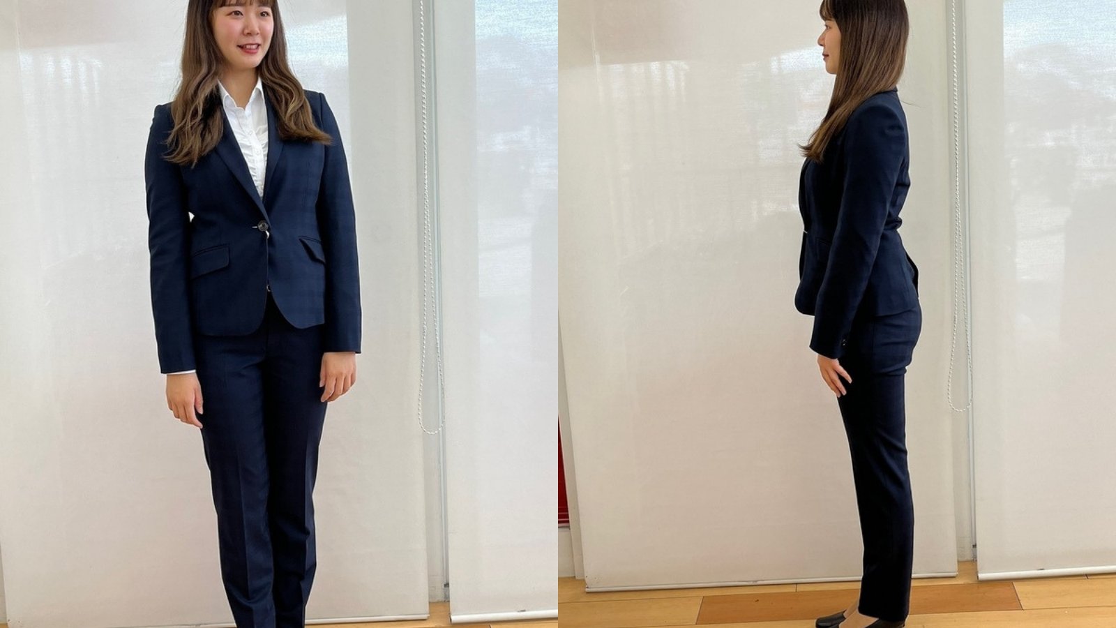 はるやま 公式 本日はレディススーツのご紹介 ネービーカラーは上品さや清潔感があって幅広い年代の方におすすめです お手入れが簡単なウォッシャブル仕様です コーデ詳細はこちらから T Co Dufyf1tofk はるやま レディススーツ