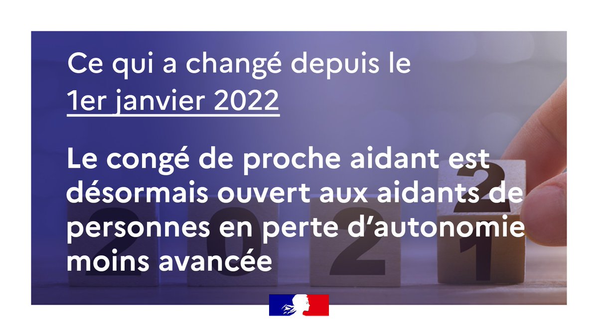 Solidarite_gouv's tweet photo. #AgirPourLesAidants | Le congé proche aidant s'élargit. Il pourra être ouvert aux aidants de personnes en perte d’autonomie moins avancée. Pour en savoir plus ➡️https://t.co/l37bIWFCb3 https://t.co/sLStj7Qndi