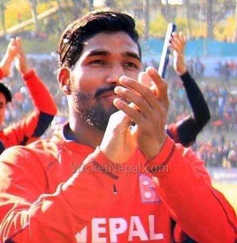 This's what three-dimensional player looks like.Take a bow, Dipendra Singh Airee! Complete match changer. #nepalcricket