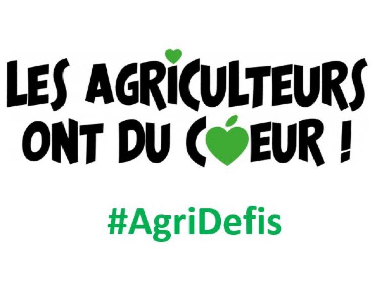 ´Les @Agrisontducoeur remettent le couvert’ au <a href="/Salondelagri/">Salon International de l'Agriculture</a> Avec <a href="/SOLAAL_/">SOLAAL</a> , pour stimuler les dons de produits #agricoles pour les <a href="/BanquesAlim/">Banques Alimentaires</a> 

Avec la particularité cette année des’ #Agridefis , qui lient des dons alimentaires à des défis sportifs !

agridees.com/articles/les-a…