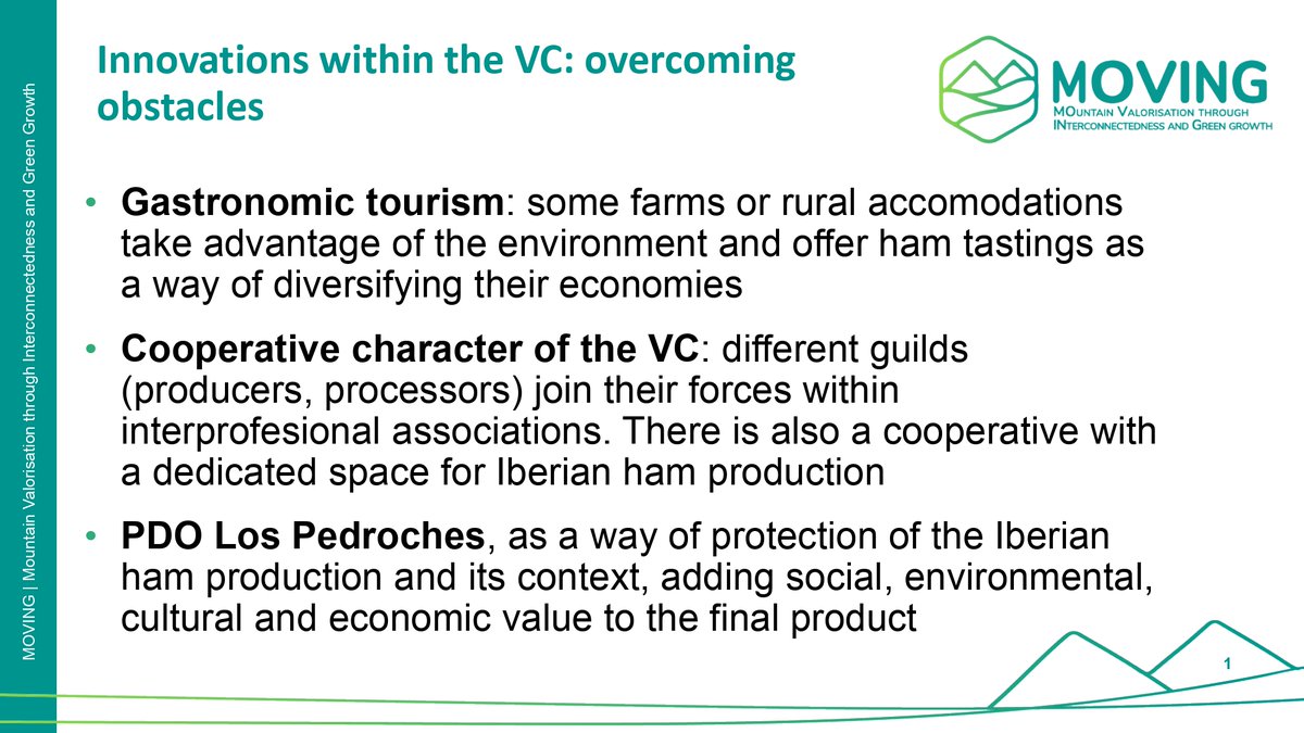 How can future challenges and opportunities for small and medium-sized #mountainfarms be identified? 

The #MOVING2020 partner @CarmenMaestreD1 presented in the seminar of #Youth4Mountains organised by <a href="/unimontagna/">UniMont</a> 

Know more:
✅unimontagna.it/en/youth4mount…
✅moving-h2020.eu/reference_regi…