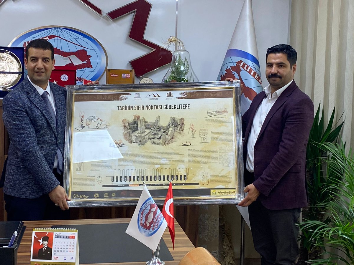 Haliliye belediye Başkan yardımcısı değerli dostum İbrahim Halil Kaya bizlere hayırlı olsun ziyaretine geldiler kendilerine teşekkür ederim ⁦<a href="/ibrahim63hkaya/">İbrahim Halil KAYA</a>⁩ ⁦<a href="/mehmetmuratkay1/">Mehmet Murat Kaya</a>⁩ ⁦<a href="/SUTEM63/">ŞUTEM</a>⁩