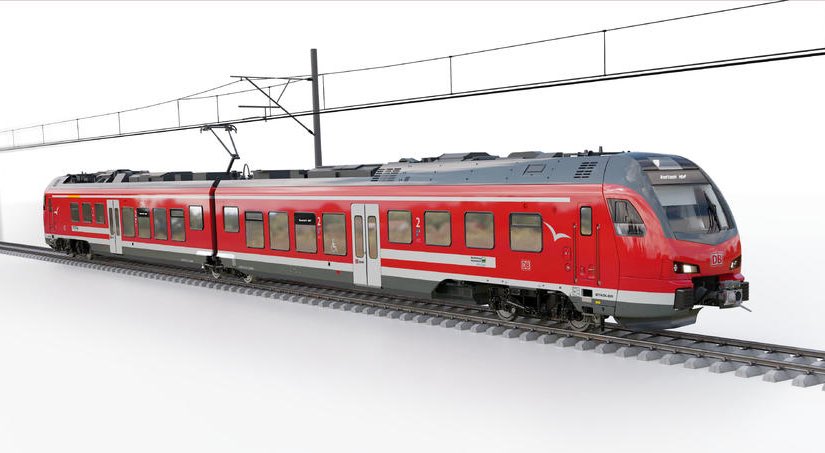 EisenbahnIn's tweet photo. DB Regio bestellt bei Stadler 14 weitere Flirt-Akku-Züge für das H-Netz Warnow in Mecklenburg-Vorpommern. Die zweiteiligen Triebzüge werden 99 Sitzplätze aufweisen und sollen ab Ende 2026 auf die Schiene kommen. 

Bild © Stadler Rail https://t.co/tz3aDJ2jld