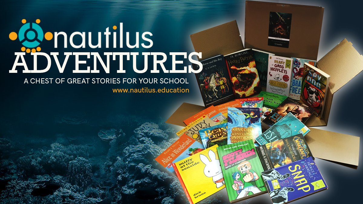 🐋WIN A CHEST OF BOOKS🦑
For your school

OUR 🌊nautilus.education🌊HALF-TERM GIVEAWAY!

"We've sent out hundreds of great books to help schools to engage young readers" @Davidnautilus1 

To enter:
🦈RT
🐠LIKE
🦞FOLLOW

🤞GOOD LUCK!

Draw 27/2/22 via Twitterdraw