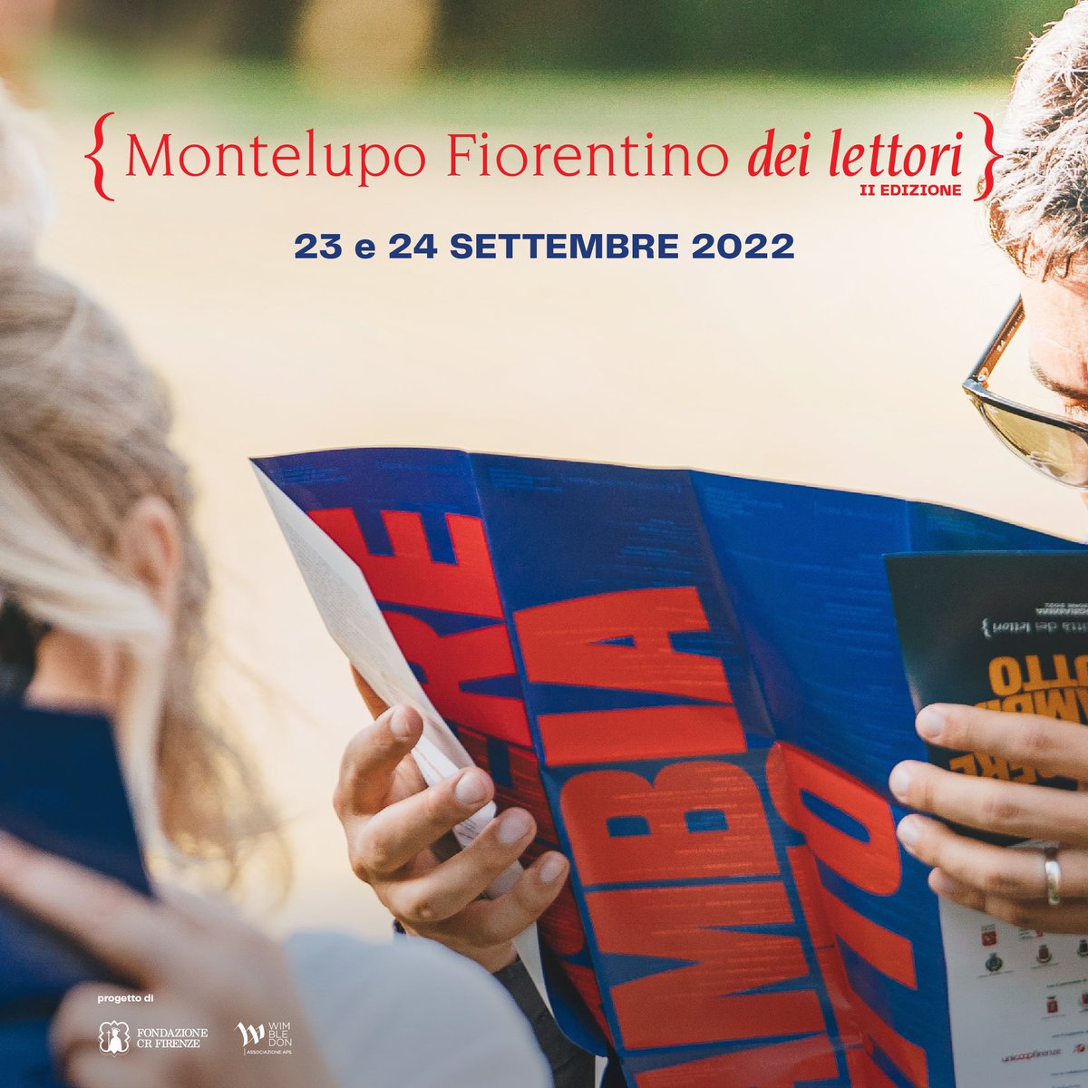 Arriverà l'estate, arriverà l'autunno e noi saremo ancora in giro per la Toscana a raccontare il piacere della lettura!

📗 23-24 settembre ci spostiamo a Montelupo Fiorentino

@FondazioneCRF <a href="/ESERCIZIdiSTILE/">Gabriele Ametrano</a> <a href="/ComuneMontelupo/">Montelupo Fiorentino</a> 

#lacittadeilettori #ilettorinonsifermano