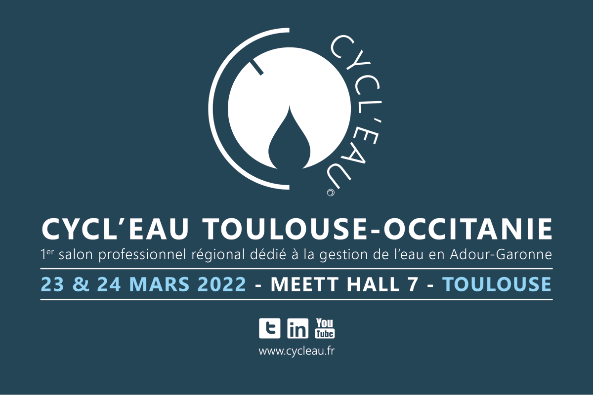 AcwaRobotics's tweet photo. Les 23 &amp; 24 mars l'équipe #ACWAROBOTICS sera au salon #CYCLEAU à #Toulouse, au #MEETT, Hall 7, #VillageInnovation, en poste ! Vous rencontrer et échanger avec vous est toujours un plaisir, alors n'hésitez pas à passer, on vous dit à bientôt !
@FranceWaterTeam @PoleAquaValley https://t.co/9GjqGlqyLt