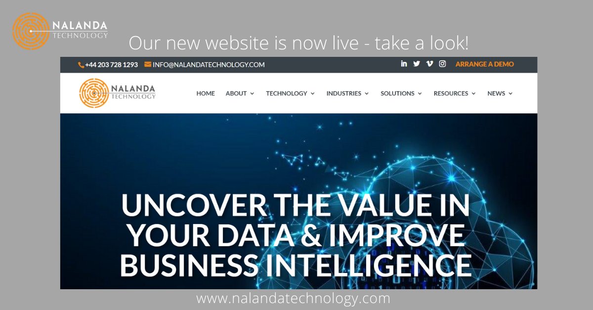 stripeddonkey's tweet photo. 📣Nalanda Technology Unveils New Website &amp; Brand Refresh📣

@Nalytics newly redesigned website features easy-to-navigate pages &amp; simplified messaging to refresh and improve their branding and online presence.

Check out the new site today👇

https://t.co/Es05sHe0YM

#Nalytics https://t.co/HkH749cy8E