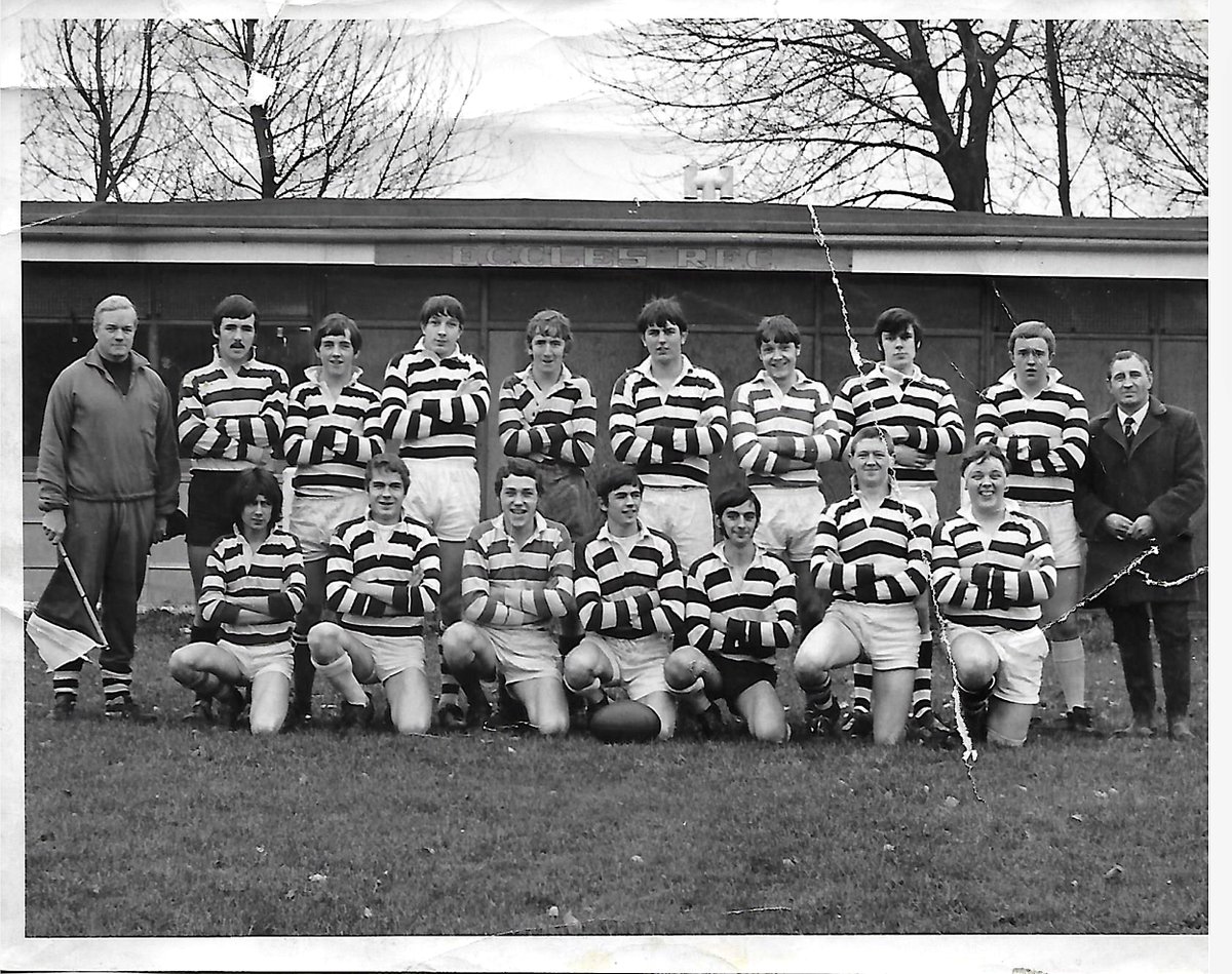 To celebrate the club's 125th Anniversary we are attempting to complete our history with team photos for every season. Mr Brunt came across this gem yesterday, he thinks it's the Colts of 1969 ish. If you can name the players please post in the comments #homegrown #eccles #rugby