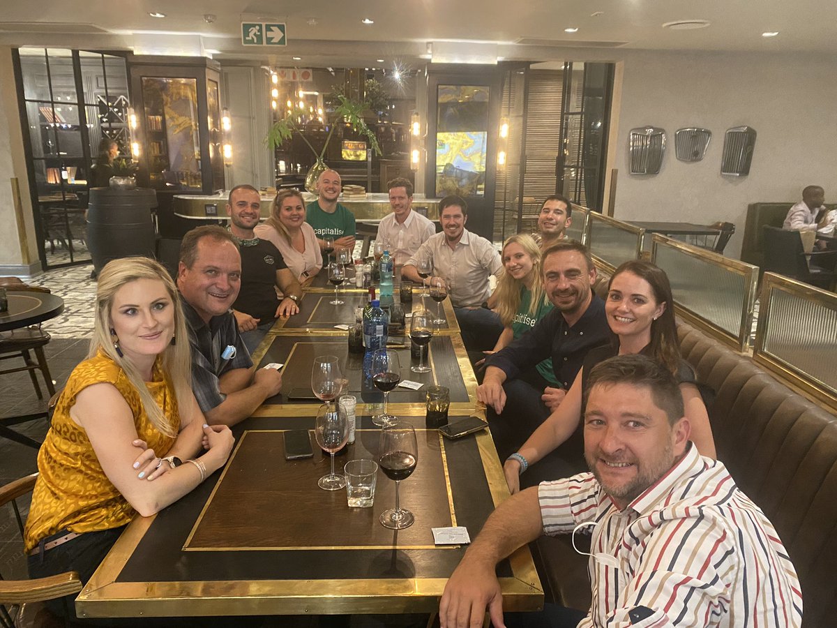 Another brilliant evening spent talking with some of JHBs leading accountants about how <a href="/Capitalisers/">Capitalise</a> enables them to improve advisory services and deliver even more value to their clients 💚🚀