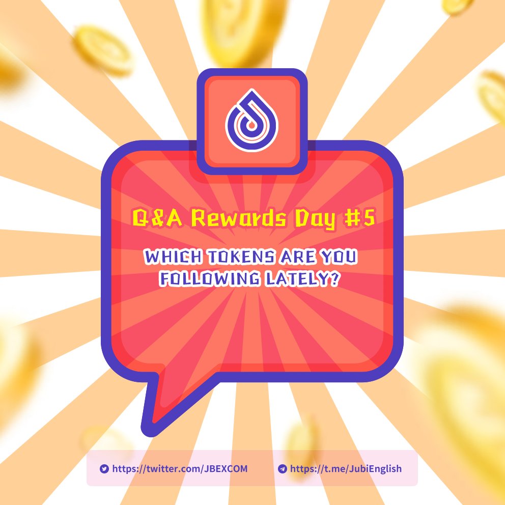 Jucom_Official's tweet photo. #Giveaway Which tokens are you following lately?😎

Comment 4 tokens you've been following lately.

Tasks
1⃣Follow @JBEXCOM, RT &amp; @ 2 frds
2⃣Comment
3⃣Top 80 to share $180💰

🔶Participate:https://t.co/1UqA4F90EF
❤️Join TG group for more welfare activities:https://t.co/8iZaKHtj9X https://t.co/4MnX5XgcQV