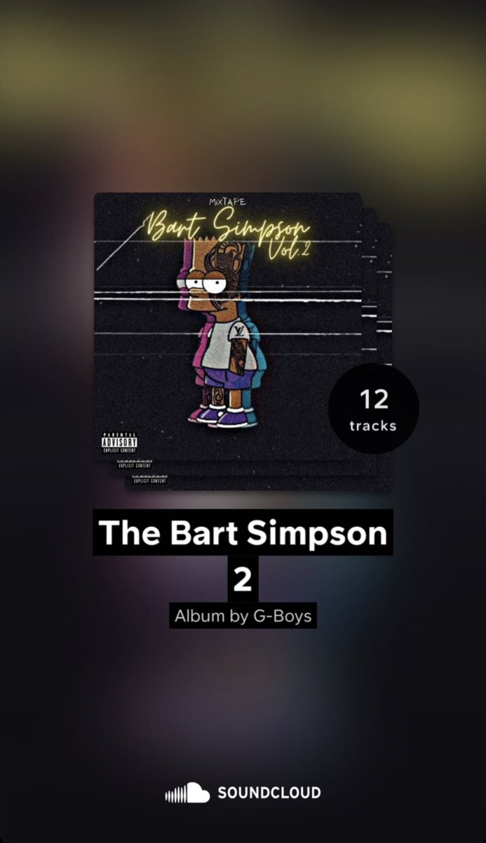 GboysB's tweet photo. Out Everywhere “Bart Simpson 2”⏯
#JessyGourgel #Gboys
Share and show some love ❤️⏳ https://t.co/svMyKLMJlT