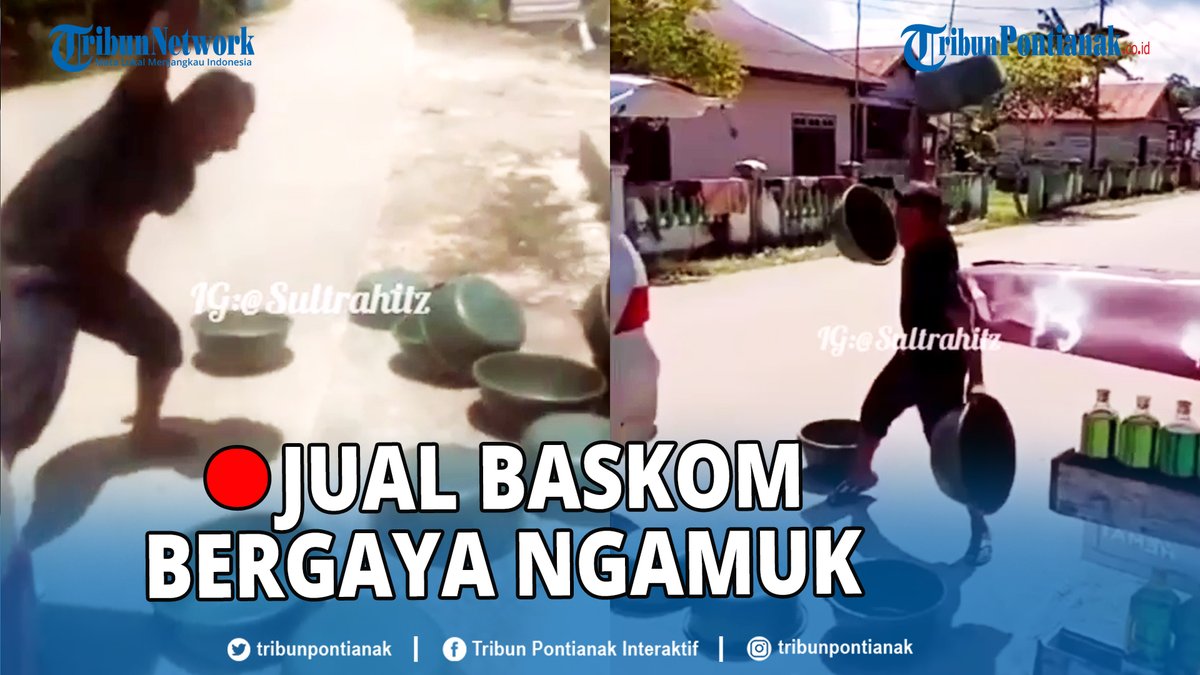 tribunpontianak's tweet photo. ยฎ๏ธ๐ดBeredar video aksi seorang pria menjajakan dagangan baskomnya dengan bergaya seperti orang ngamuk.
https://t.co/Tl9xPChH42
#Jual #Baskom #Ngamuk #MarketingS3
Babe Cabita Belanda Indra Kenz Dirut Penjaga https://t.co/O5ydfJWcK3