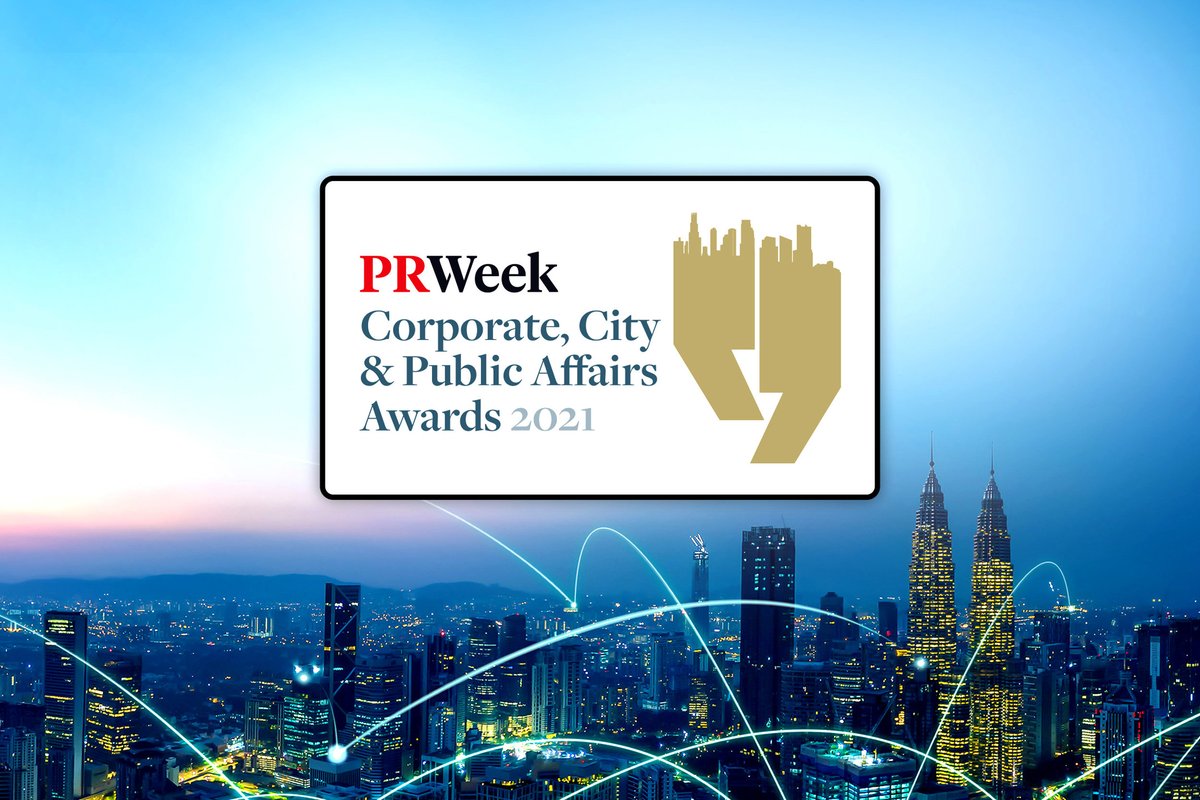 prweekuknews's tweet photo. PRWeek UK Corporate, City & Public Affairs Awards: winners revealed #PRWeekCCPA #pr #comms #PRWeekAwards @NinaSawetz @LSEGplc @DLA_Piper @AtticusComms @MHPC @fleishmanUK @becgUK @MontfortLondon https://t.co/QzbBN8l8qe https://t.co/kEmna0fYXt