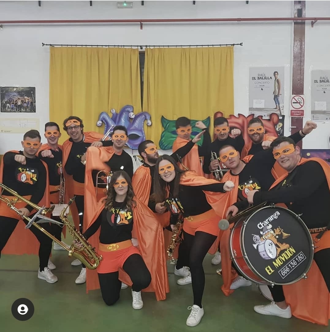 El_Movidon's tweet photo. Buenos días amigos! Proximamente volvemos a las andadas musicales en los carnavales de nuestro pueblo, Mancha Real, el día 26 de febrero. 
Os esperamos!!!!!!🎼🎵🎶🎷🎺🥁
Recordamos que aun tenemos algunas fechas disponibles para carnaval!
#charanga #Musica #manchareal #FIESTA https://t.co/nxx1H3PdGG