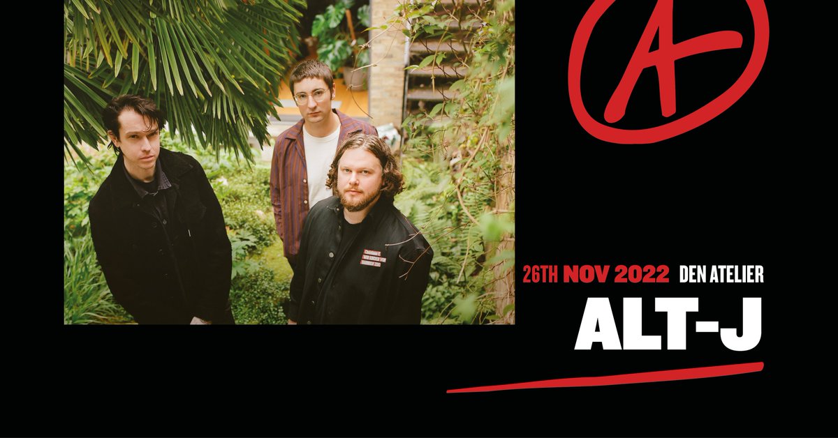 Wait, tickets for <a href="/alt_J/">Δ (alt-J)</a>'s show at den Atelier are on sale now &amp; you're still scrolling down Twitter?  bit.ly/3HZ84Lh
