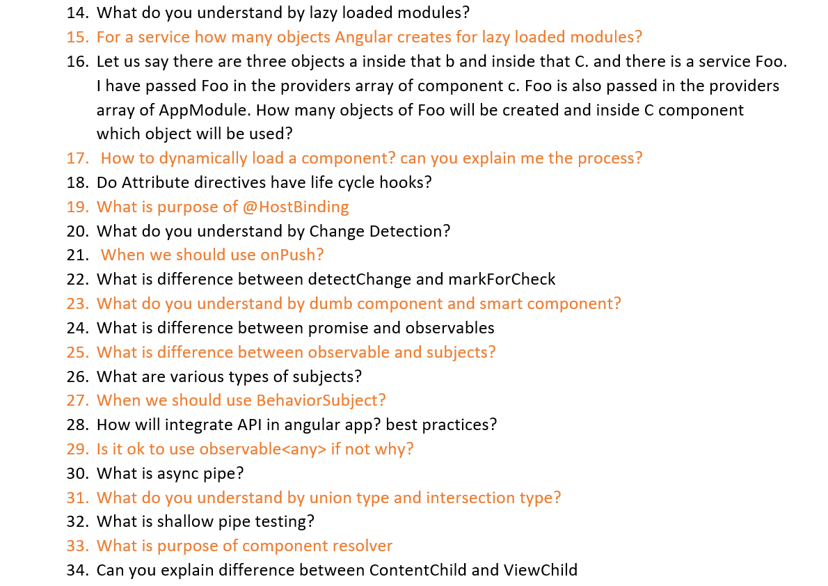 debug_mode's tweet image. For clients in 6 months, I have interviewed around 100 candidates on #Angular

Only 6 got offers and most were not able to answer basic questions.

There is a huge demand for #Angular developers in India and not enough talent.

Here are some sample interview questions #geek97