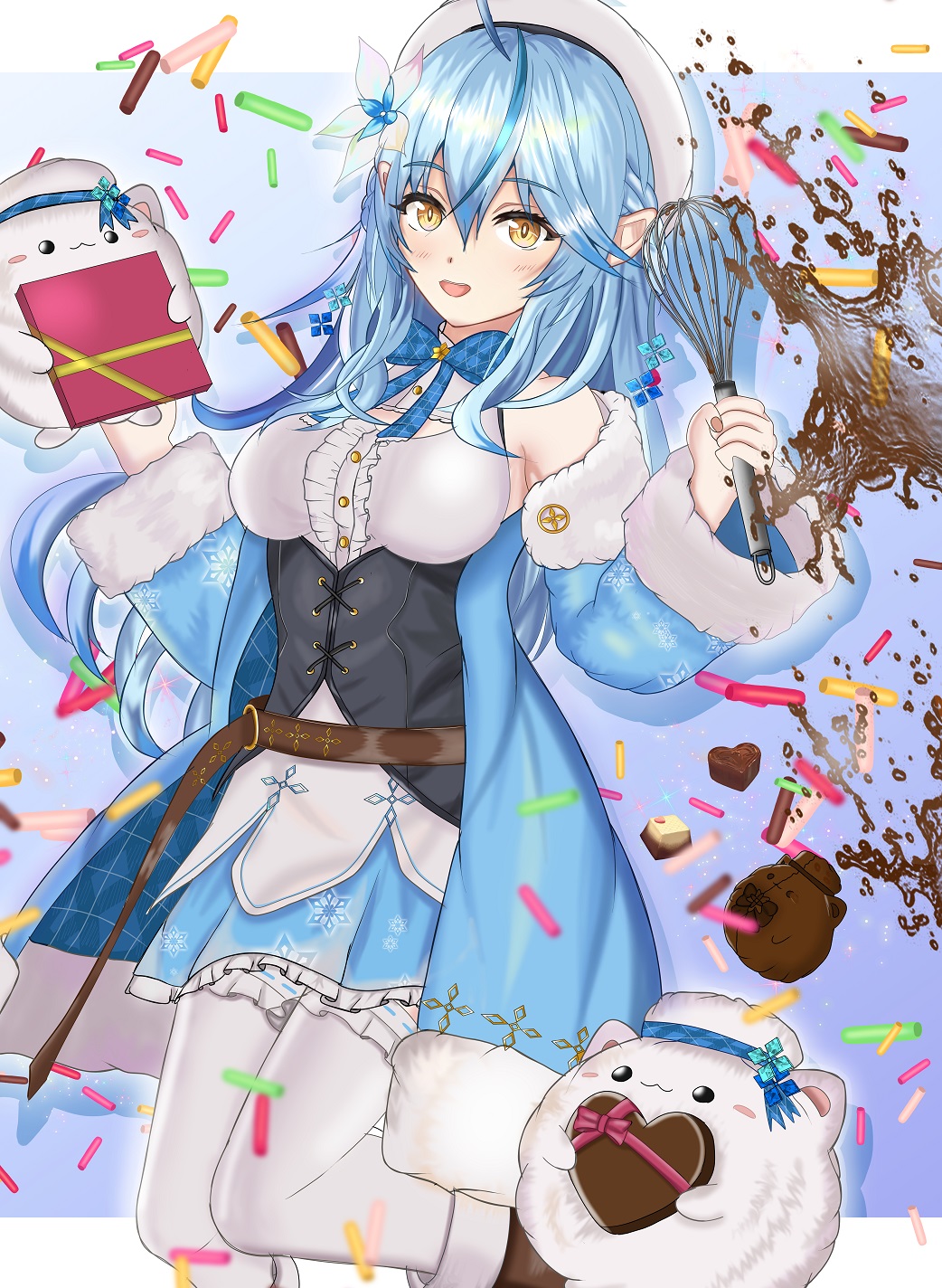 Rijeka リエカ R Dカンパニー Lamyart 大遅刻ですがバレンタインデーのラミィちゃんイラストになります ハッピーバレンタイン雪民さん 浮気したら 毎度気合を入れるて描くと反革命容疑をかけられタグが反映されなくなる サイズ変えて足掻いて