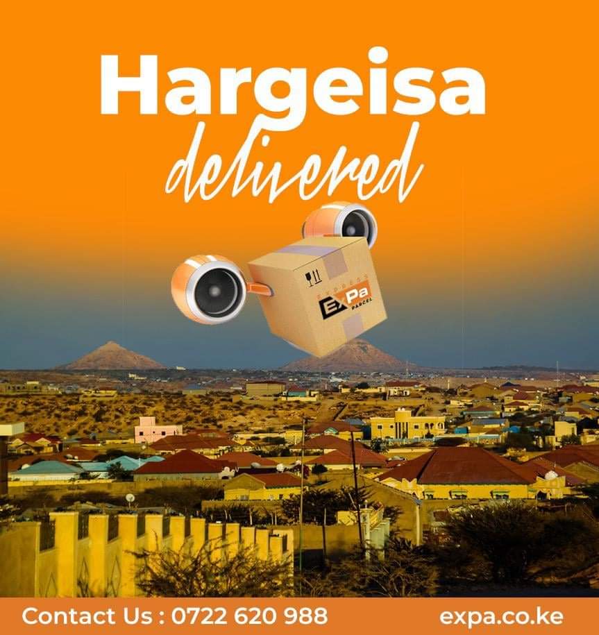 ExpaKenya's tweet photo. Do you need to send Parcels or Cargo to the heart of Somaliland? 

Then, let's deliver it for you to Hargeisa at the most affordable rates and reliable courier network.

Talk to us today - 0722 620 988.

#ExPa #Send #courierservice #deliveryservice #courier #Hargeisa #Somaliland https://t.co/BRixVX7rtN
