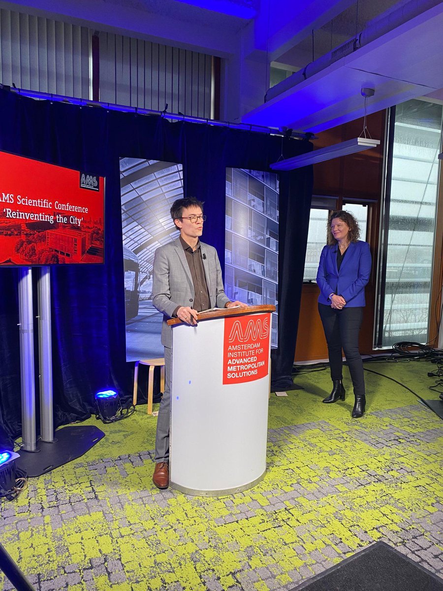 Eefchjen's tweet image. Day Three of the #AMSconference! How do we get there? We need to tap into the true potential of Cities: its people, ideas and technical advantages! We need #ideas, #collaboration and #trust! With Anna König Jerlmyr @SthlmMayor @crassociati and Carolien Gehrels from @ArcadisGlobal