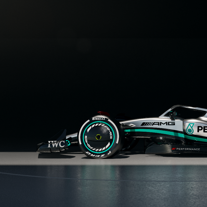 MercedesAMGF1's tweet photo. You've finally seen it. 👀 Now here's everything you need to know about our all-new @F1 W13!