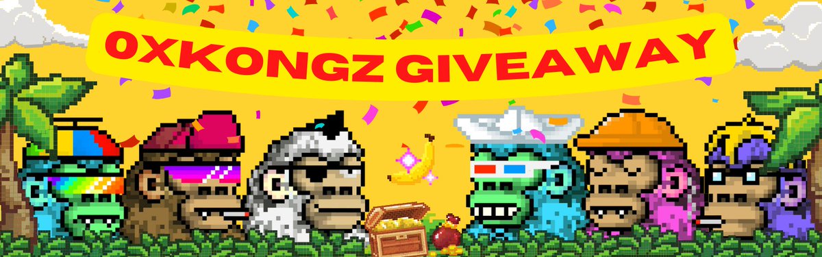 Hello 0xgang💛🦍, less than 20hrs our discord almost 300members! Time to giveaway 10 OG spot. 
How to enter :
- Follow
- Like, RT, and tag 3 friends
End in 24hrs🔥GL!
#NFT #0xApes #0xproject #0xAzuki #CYBERKONGZ #0xKongz #NFTCommunity #nftcollector #NFTGiveaway