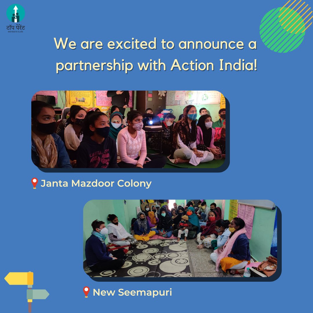 Excited to announce a partnership with #ActionIndia (action-india.org) to reach 800+ households from low-income communities across Delhi.
Here are some photos from our training workshops. We absolutely love the enthusiasm from the volunteers!
#TopParent #PartnerHighlight