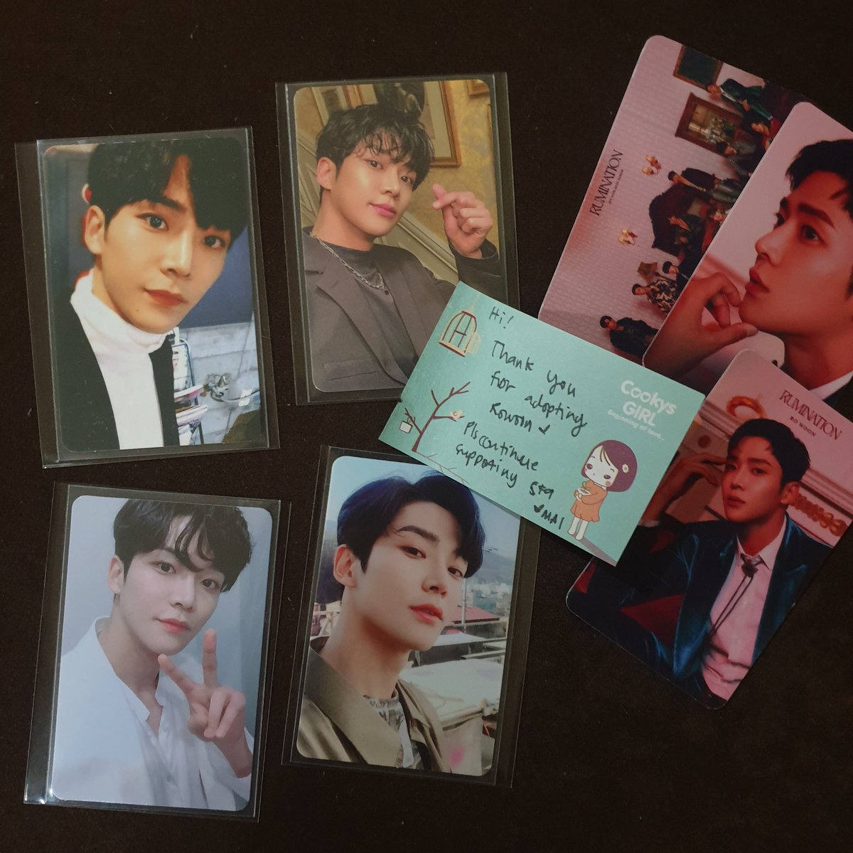 seoksoocart_'s tweet photo. โ rowoon mail ๐
golden rated pc complete ๐ฅบ thank you so much @midzkonic!! #MIDKPR https://t.co/2PR3w0lMwU