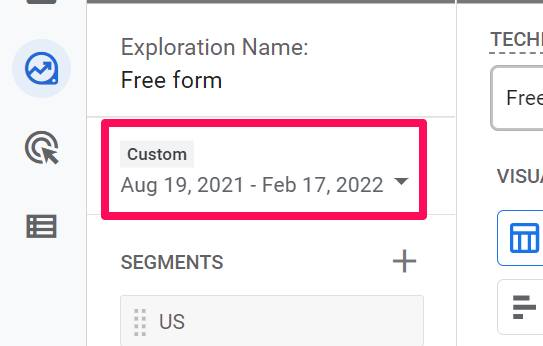 90-day limitation in <a href="/googleanalytics/">Google Analytics</a> 4 Exploration reports is no more. 

Finally, that weird limit is gone and we can select longer time periods. 

(not sure when this was updated. I just noticed it now)