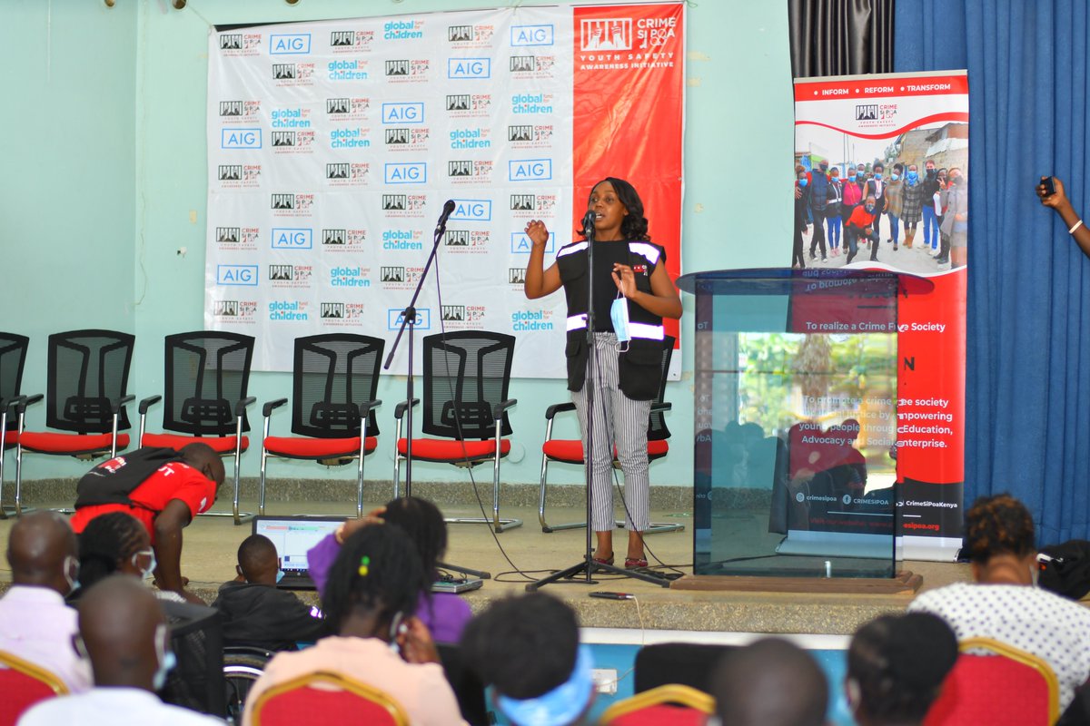 CrimeSiPoaKenya's tweet photo. @MorwabeSylvia: As community members must be accountable and take up our responsibilities. We must understand to change a community and ensure a free crime society we must work together. We must ask ourselves, what are we doing to change this narrative? #BuildingVoices https://t.co/JRonQ1dcVd