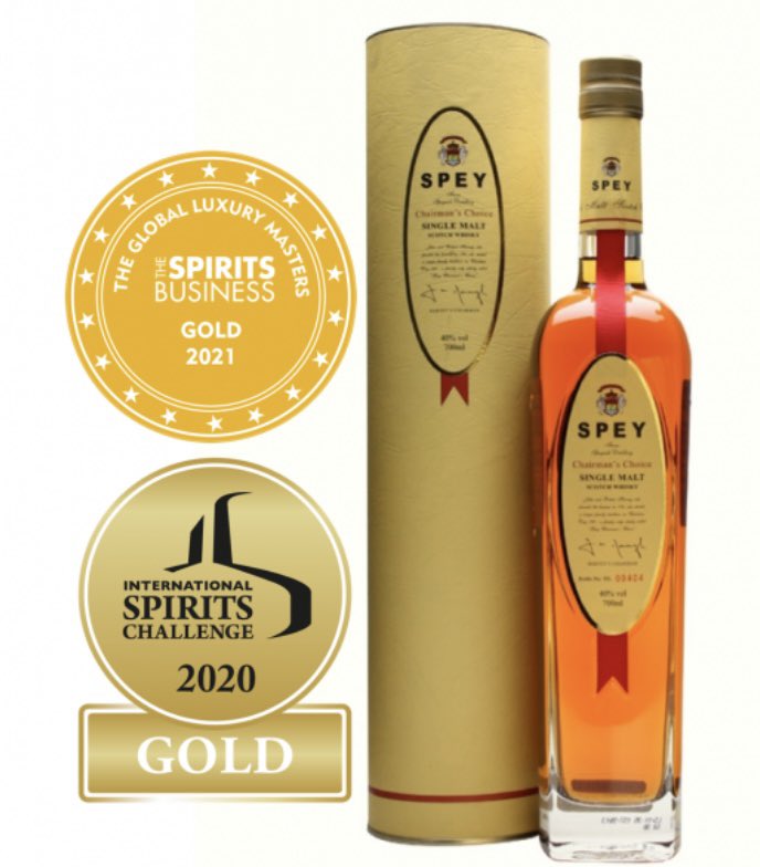 SpeySingleMalt's tweet photo. Check out our #SPEYChairmansChoice #multiaward #winning #SingleMalt #whisky #scotch from our #artisan #SpeysideDistillery at this weekendโs @GlasWhiskyFest https://t.co/SNndhob5F4