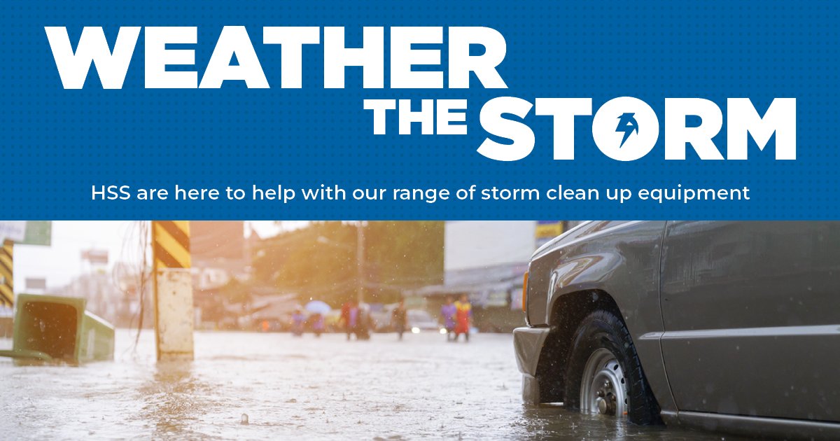 From dehumidifiers and drying equipment, to heaters and power generators, we've got everything you need to weather the storm at bit.ly/36p4H2j