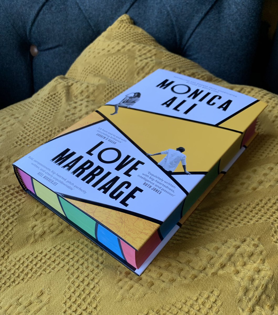Loved this book so much, couldn’t resist this stunning Waterstones edition for my shelves!! 💗💛💚💙❤️
#MonicaAli #LoveMarriage