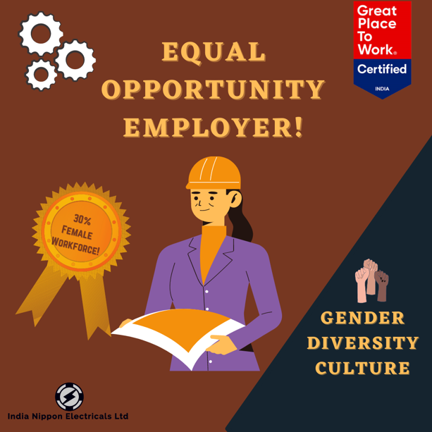 nippon_india's tweet photo. With women making up 30% of our work force , we are building a culture where all employees are encouraged to learn the modalities of modern technologies in the area of designing products, manufacturing, quality, and customer service. 

 https://t.co/xOFWPUzbCr 

#INELcapabilities https://t.co/L1sJEkRrAj