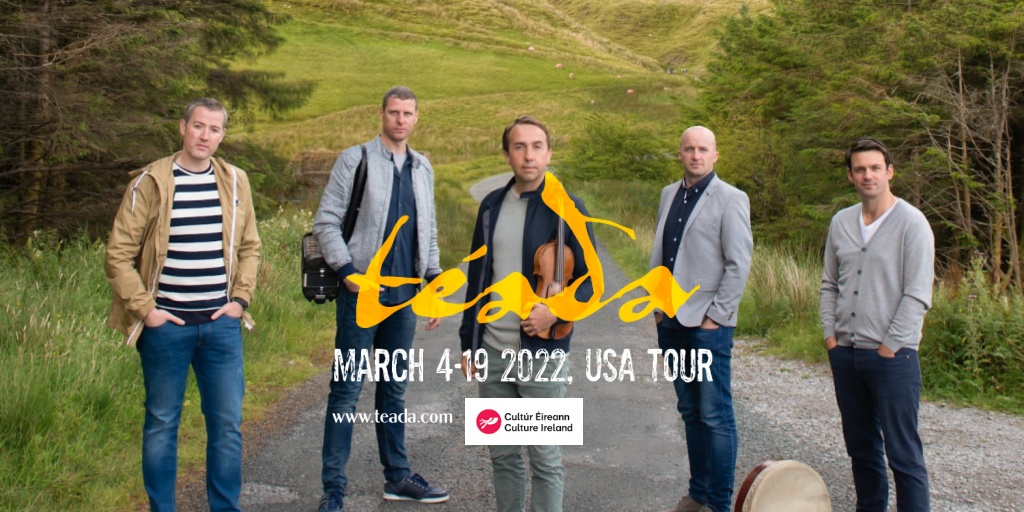 Téada (@teadamusic) on Twitter photo Téada back on tour in the US from March 4-19. Staten Island - Charleston WV - York PA - Syracuse - Boston - Utica - East Lansing - Jackson MI - St. Louis - Vienna VA - Randolph VT - Saratoga Springs - Jaffrey NH - Cumberland RI. Thanks to <a href="/culture_ireland/">Culture_Ireland</a> teada.com Téada back on tour in the US from March 4-19. Staten Island - Charleston WV - York PA - Syracuse - Boston - Utica - East Lansing - Jackson MI - St. Louis - Vienna VA - Randolph VT - Saratoga Springs - Jaffrey NH - Cumberland RI. Thanks to <a href="/culture_ireland/">Culture_Ireland</a> teada.com