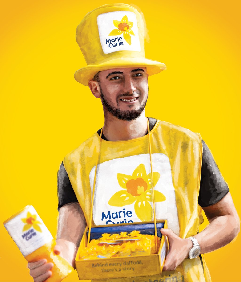 FundraiserPeter's tweet photo. With under two weeks to go until the start of Marie Curie's Great Daffodil Appeal. Please sign up to help raise vital funds at a collection near you. https://t.co/9DK6KSSbIU https://t.co/9BpJJe0EnL