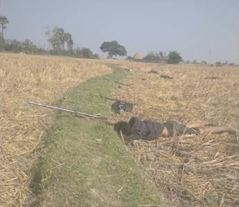 SAGAING —At least 12 resistance fighters are believed to have been killed after renewed fighting broke out between PDFs and the military near Kan Gyi Kone in Khin U township yesterday. “In today's battle, despite the different weapons, the youths fought bravely... 1/2