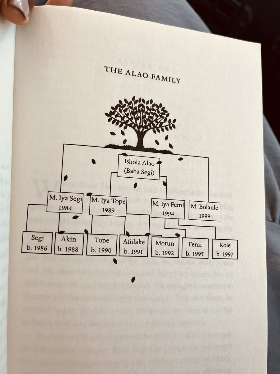 You know a book is going to be lit when it starts out with a family tree.