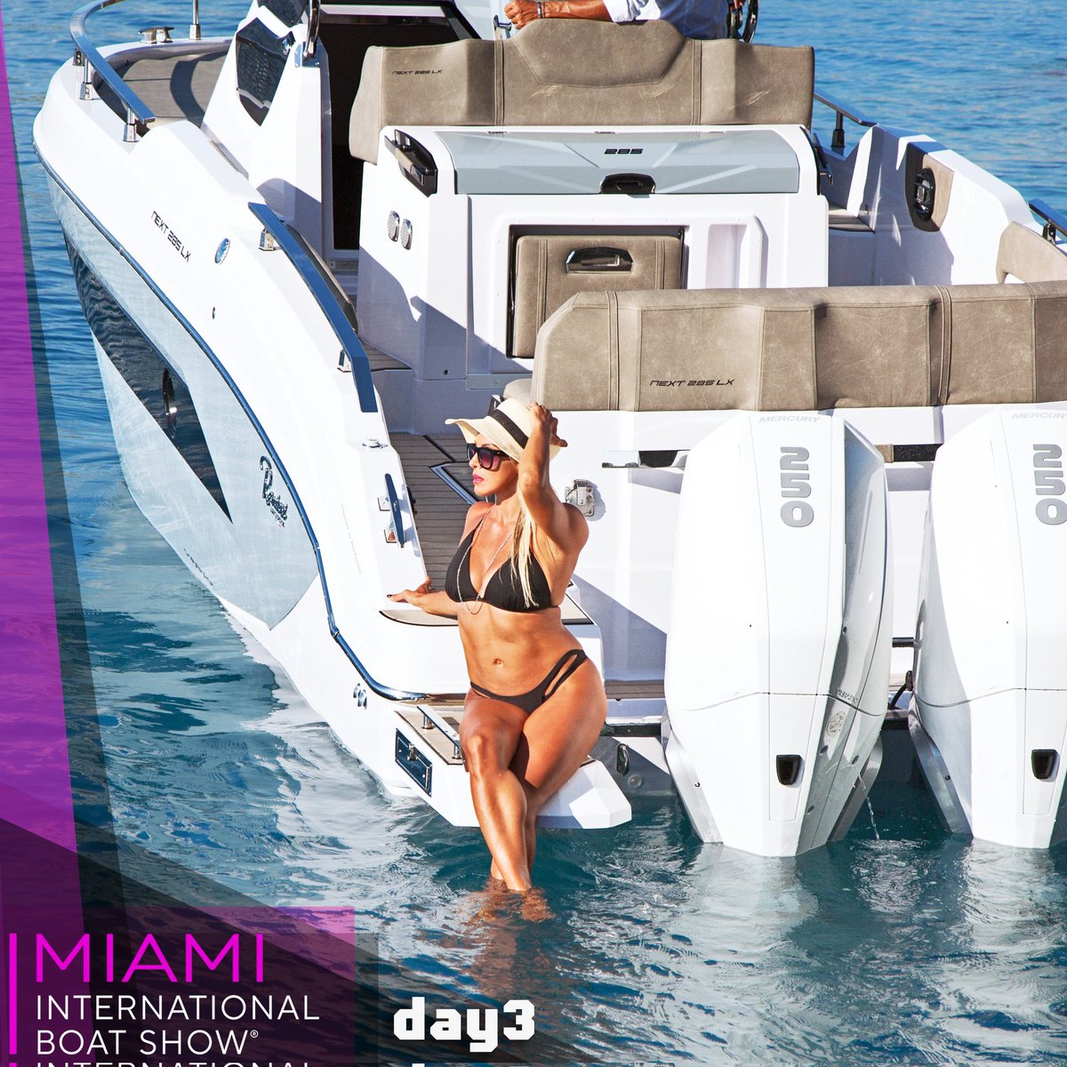 raninternationa's tweet photo. Day 3
Miami International Boat Show 
#miamiboatshow 
#next285lx #ranieriinternational  #boatsdivision #inflatableboatsdivision #boatandinflatableboats #madeinitaly #italianlifestyle #inspiredtoperfection #sea #summer #holidays #family #miami #story #italia #italy https://t.co/CknpP2ZJKS